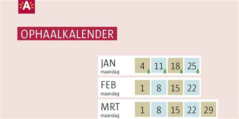 gad bussum ophaalkalender.